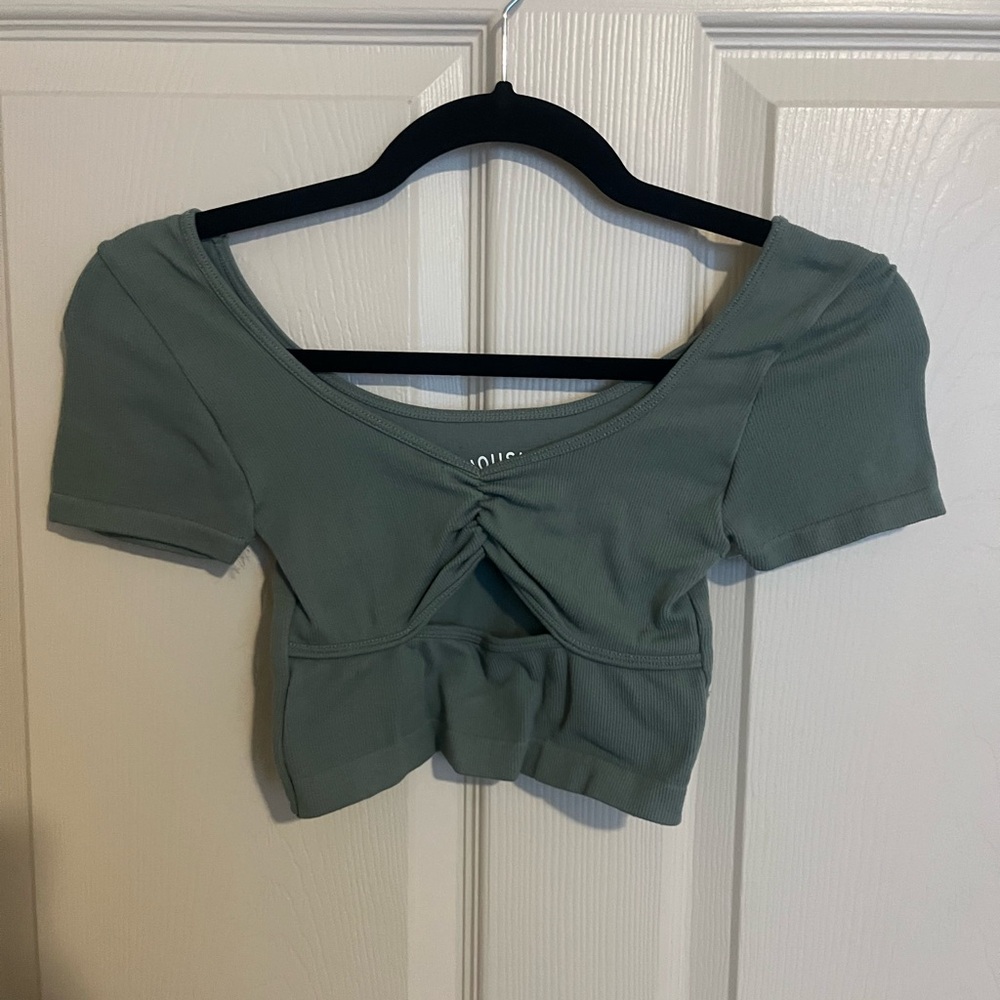 aeropostale cut out crop top